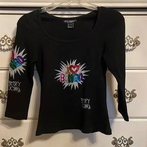 *Sale* Vintage Betsey Johnson Bingo Shirt